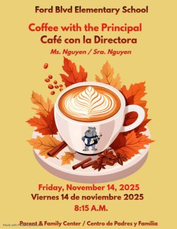 coffee with the principal